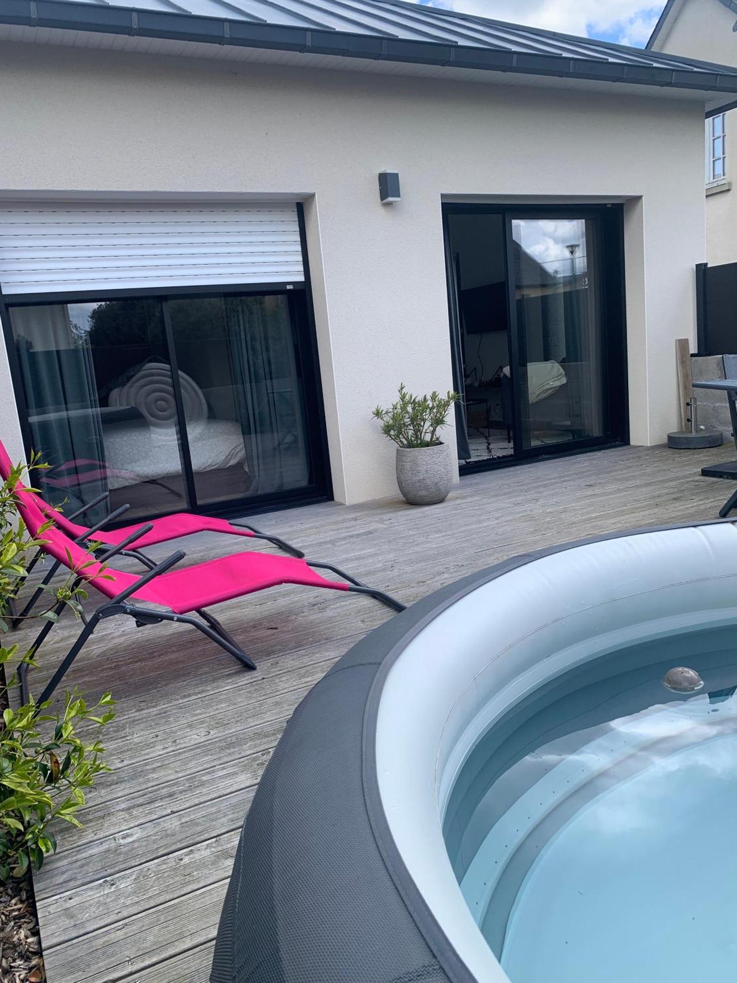 Le Refuge De La Baie Vila Beaussais Sur Mer Exterior foto